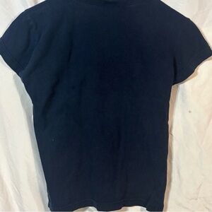 Classic Navy Blue Men's Short Sleeve Tee